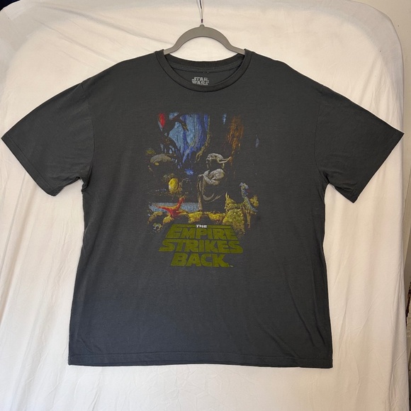 Star Wars  Vfithsun charcoal  screen print  tee size XL - Picture 1 of 6